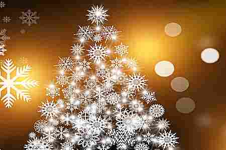 como decorar un árbol de navidad blanco 