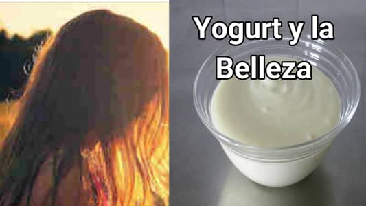 yogurt para el cabello